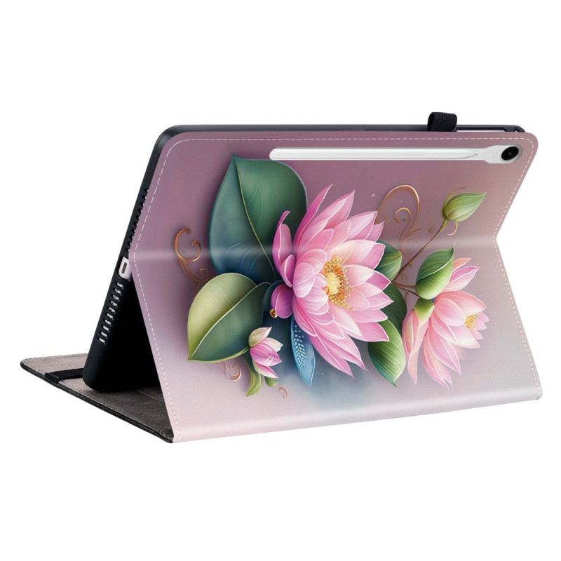 Case Für Samsung Galaxy Tab S10 Fe Lotus-design
