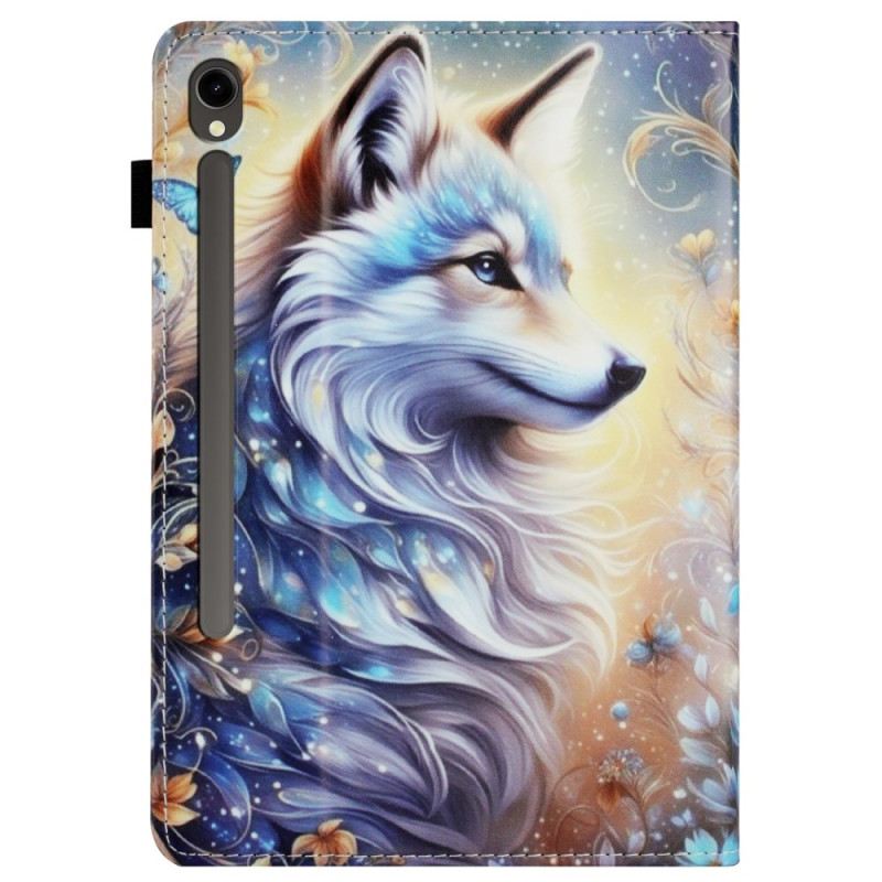 Case Samsung Galaxy Tab S10 Fe Handyhülle Weißer Wolf