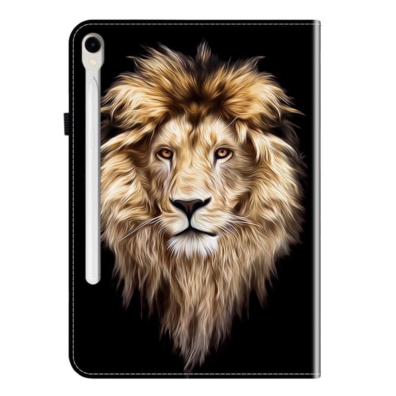 Case Samsung Galaxy Tab S10 Fe Löwenkopf-design