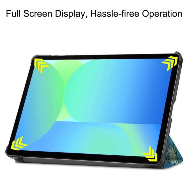 Samsung Galaxy Tab S10 Fe Blumenmuster