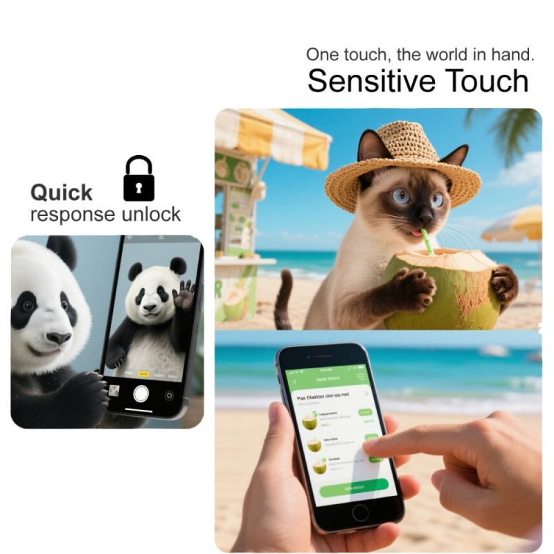 Displayschutzfolie Aus Gehärtetem Glas Für Oneplus 15r (kompatibel Mit Fingerabdrucksensor)