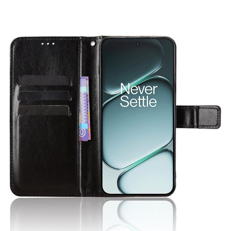 Lederhüllen Oneplus 15r Handyhülle Auffälliges Kunstleder