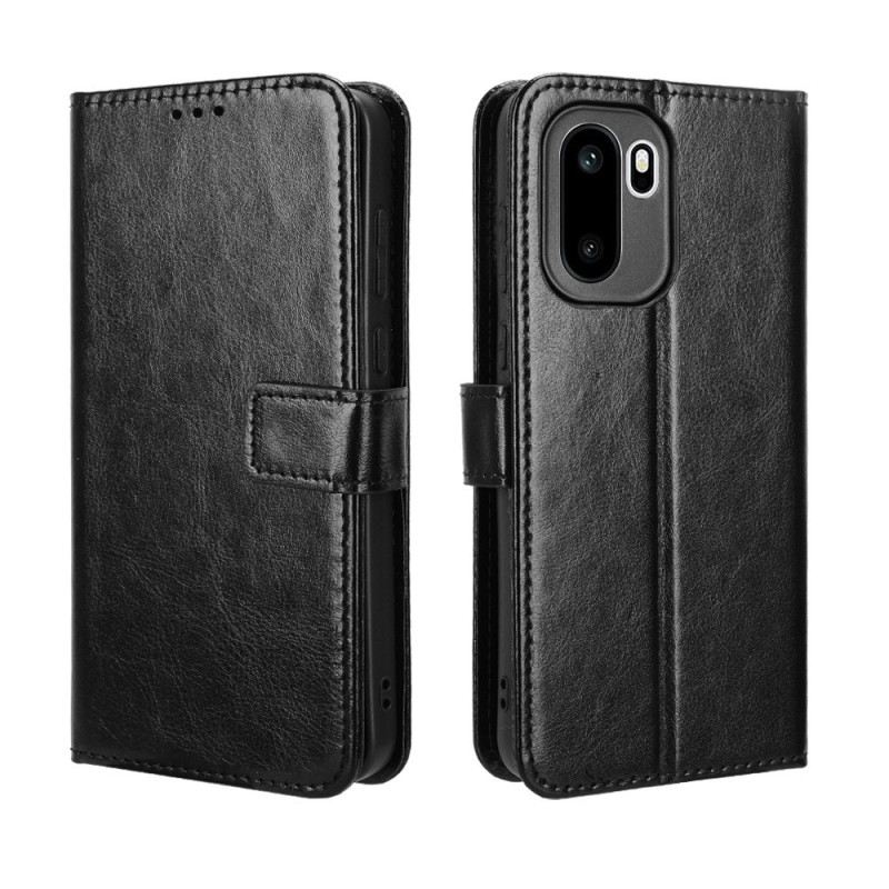 Lederhüllen Oneplus 15r Handyhülle Auffälliges Kunstleder