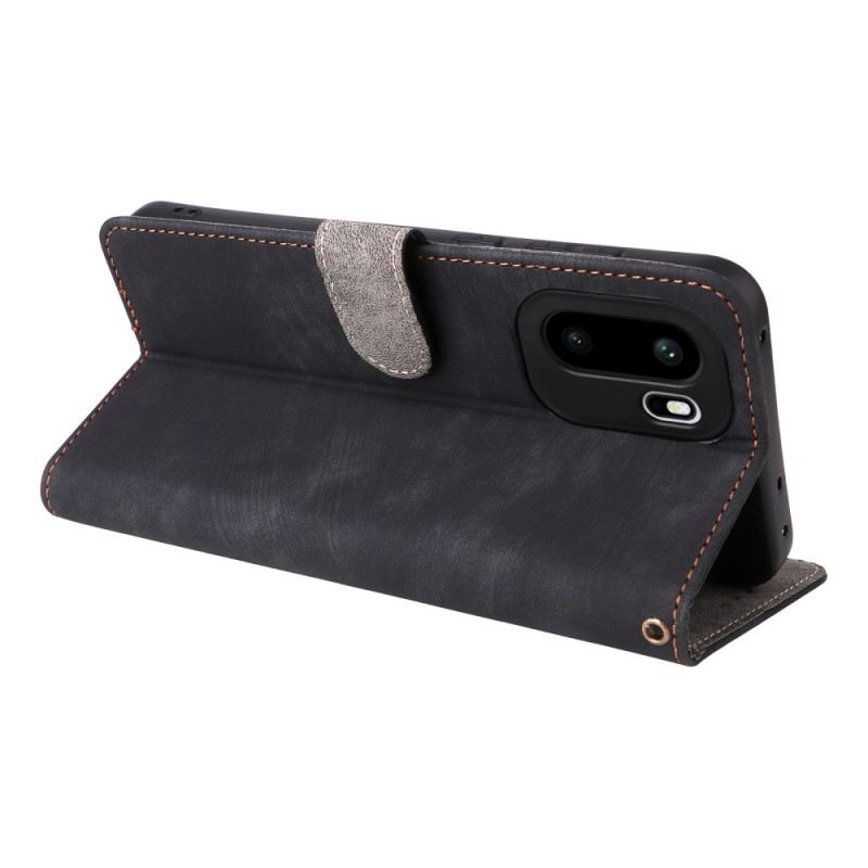 Lederhüllen Oneplus 15r Rfid-schutz In Wildlederoptik