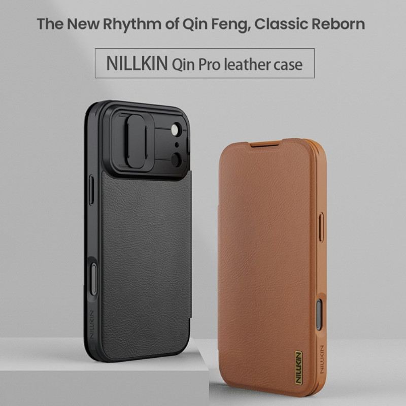 Flip Case iPhone 17 Pro Max Handyhülle Qin Pro Series Nillkin