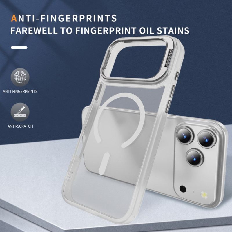 Hülle Für iPhone 17 Pro Max Magnethalterung Mit Mattierter Linse