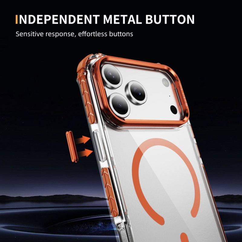 Hülle iPhone 17 Pro Max Handyhülle Magsafe-kompatible Farbige Halterung
