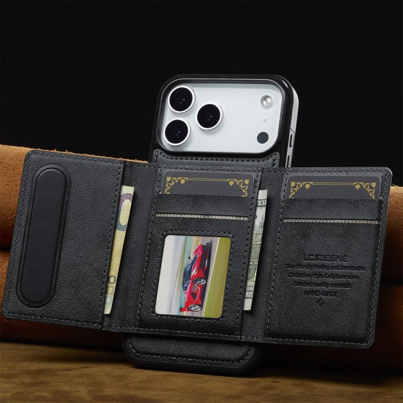 Hülle iPhone 17 Pro Max Handyhülle Magsafe Wallet Lc.imeeke