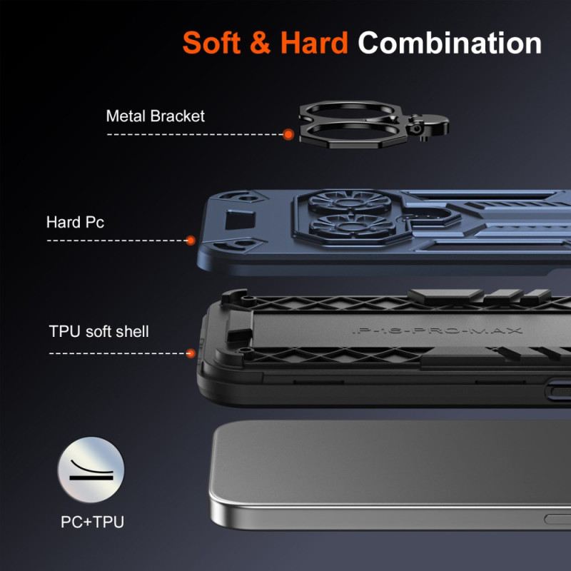 Hülle iPhone 17 Pro Max Handyhülle Ringhalter Und Ständer