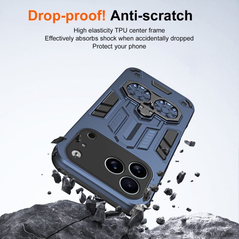 Hülle iPhone 17 Pro Max Handyhülle Ringhalter Und Ständer