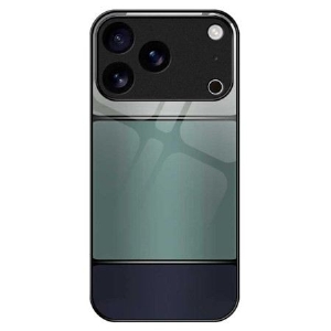 Hülle iPhone 17 Pro Max Handyhülle Zweifarbiges Sicherheitsglas