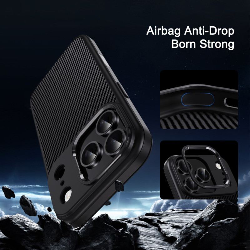 Hülle iPhone 17 Pro Max Ipaky Carbonfaser