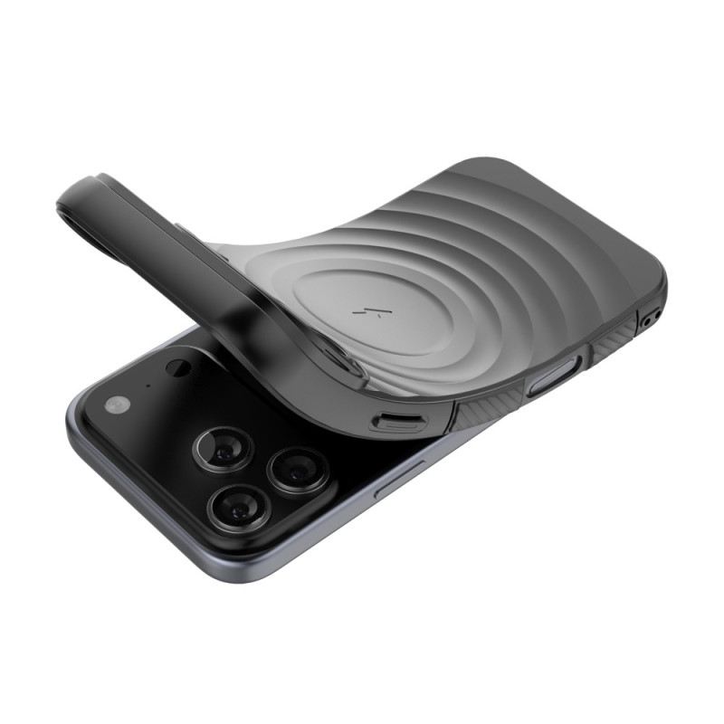 Hülle iPhone 17 Pro Max Magsafe-kompatibles Wellenmuster