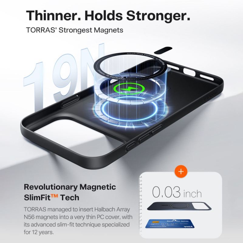 Hülle iPhone 17 Pro Max Magsafe Premium-kompatibel