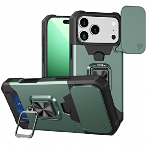 Hülle iPhone 17 Pro Max Robuster Ständer Und Schiebeabdeckung