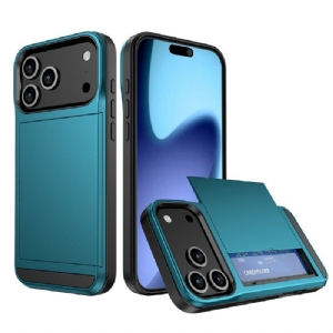 Hülle iPhone 17 Pro Max Verschiebbarer Kartenhalter