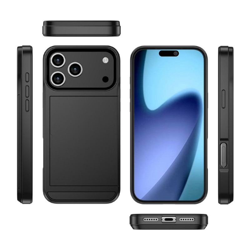 Hülle iPhone 17 Pro Max Verschiebbarer Kartenhalter