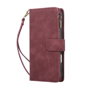 Lederhüllen iPhone 17 Pro Max Geldbörse In Wildlederoptik