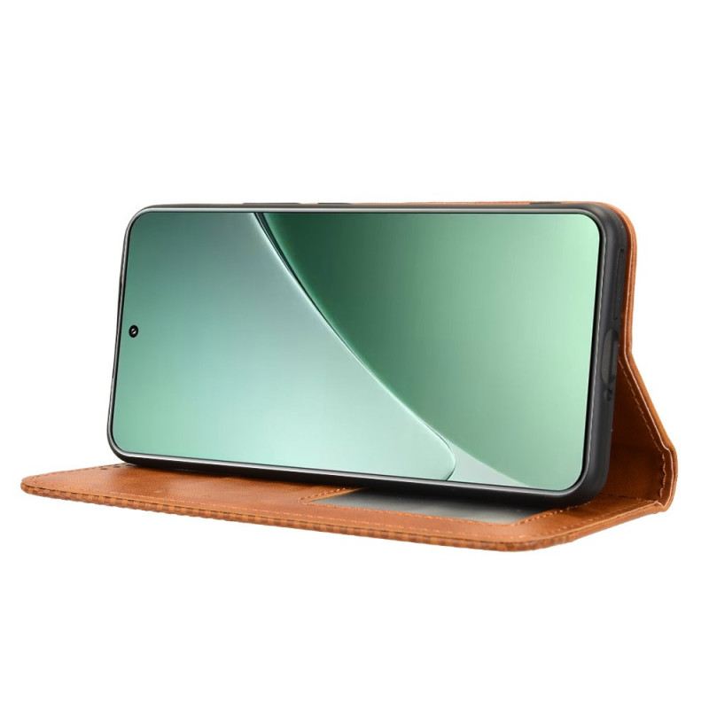 Flip Case Xiaomi 15 Pro Handyhülle Vintage-rahmen