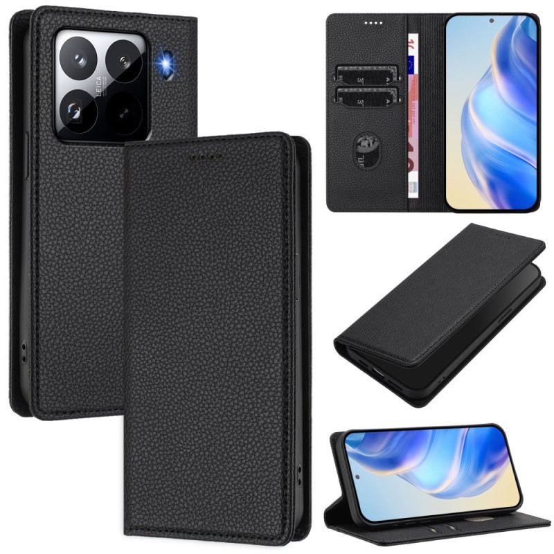 Flip Case Xiaomi 15 Pro Rfid-blockierendes Kunstleder