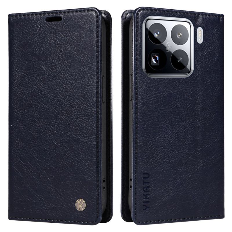Flip Case Xiaomi 15 Pro Yikatu Lederoptik