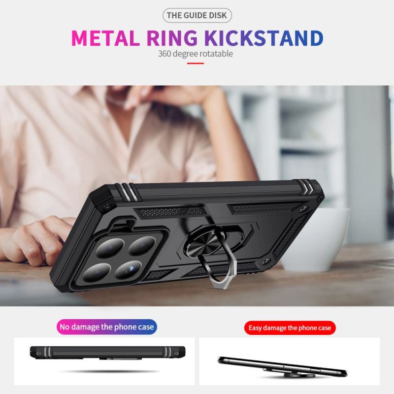 Hülle Xiaomi 15 Pro Handyhülle Extrem Robuster Um Drehbarer Ständer
