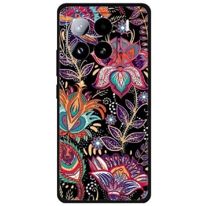 Hülle Xiaomi 15 Pro Handyhülle Lila Blumen