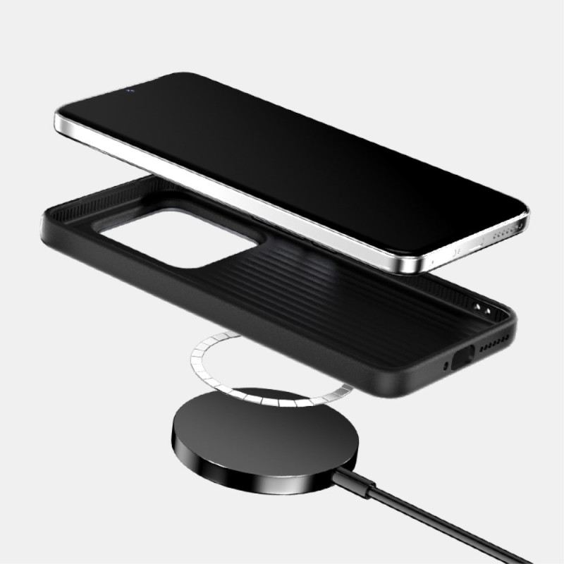 Hülle Xiaomi 15 Pro Magsafe-kompatibel Mikrogeprägt