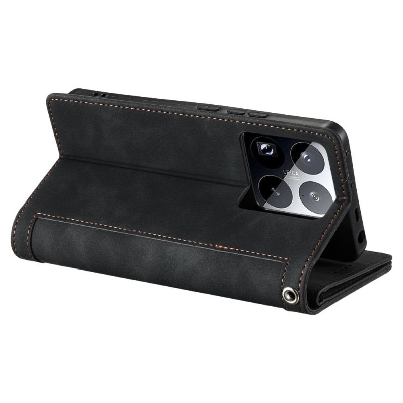 Lederhüllen Für Xiaomi 15 Pro Geldbörse Mit 9 Kartenfächern