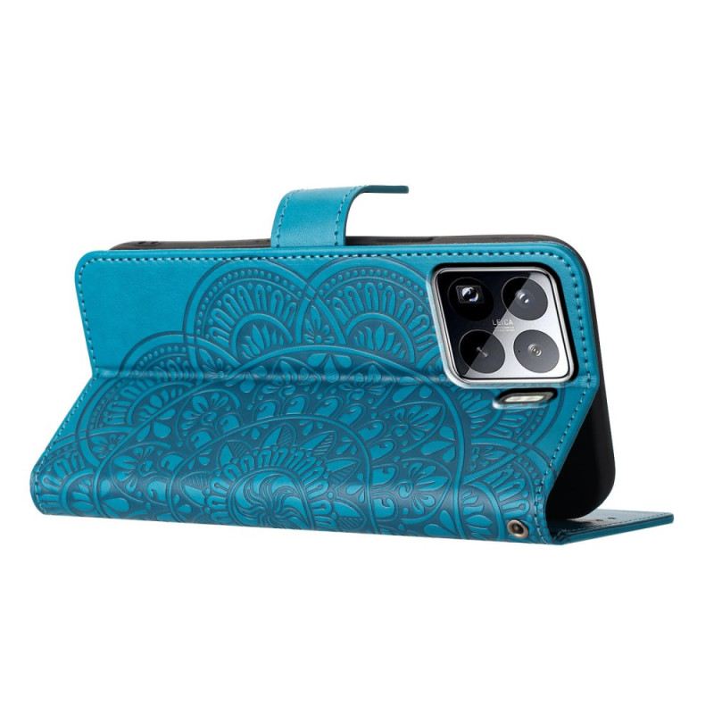 Lederhüllen Für Xiaomi 15 Pro Mandala-muster