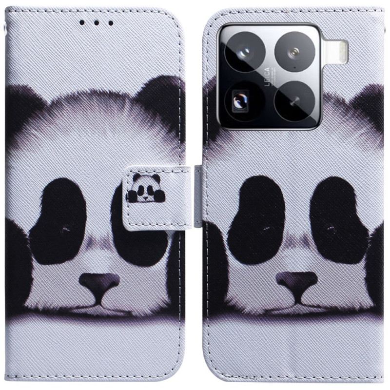 Lederhüllen Für Xiaomi 15 Pro Panda