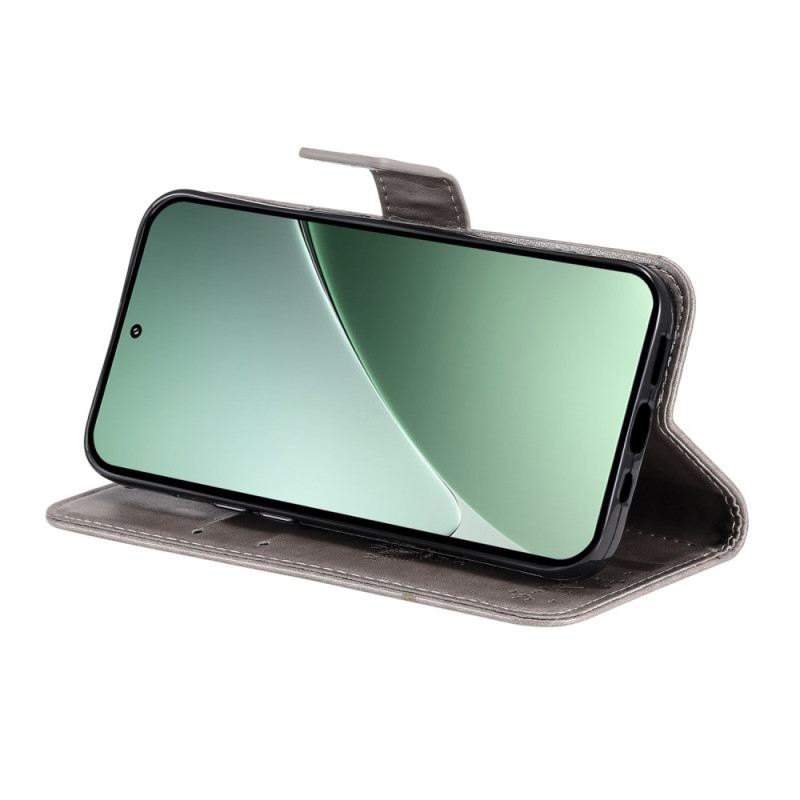 Lederhüllen Xiaomi 15 Pro Handyhülle Katze Und Baum