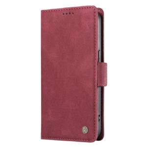 Lederhüllen Xiaomi 15 Pro Yikatu Wildlederoptik