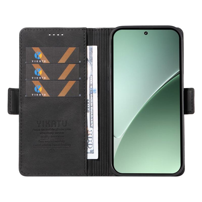 Lederhüllen Xiaomi 15 Pro Yikatu Wildlederoptik