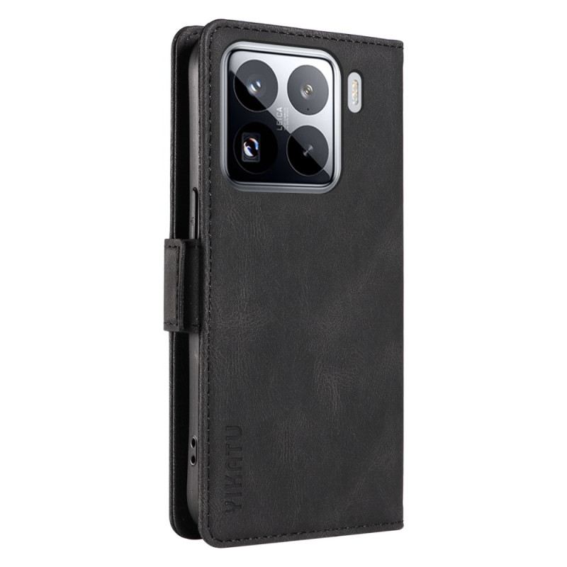 Lederhüllen Xiaomi 15 Pro Yikatu Wildlederoptik