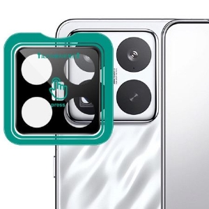 Linsenschutzfolie Aus Gehärtetem Glas Für Xiaomi 15 Pro Mit Selbstanpassendem Rahmen