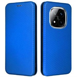 Flip Case Poco X7 5g Handyhülle Kohlefaser