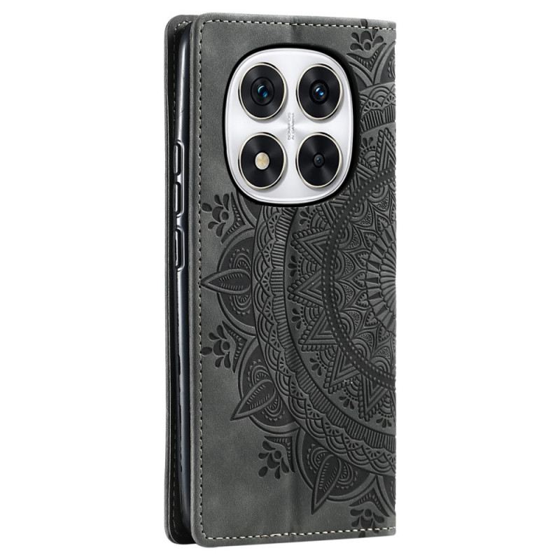 Flip Case Poco X7 5g Mandala-wildleder Effekt