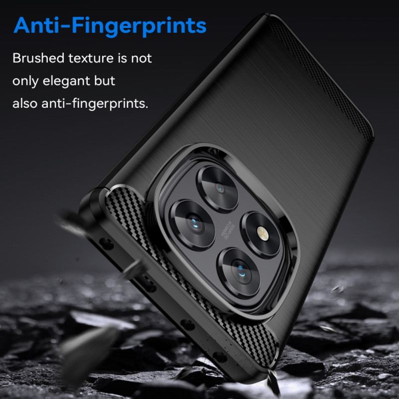 Hülle Für Poco X7 5g Gebürstete Kohlefaser