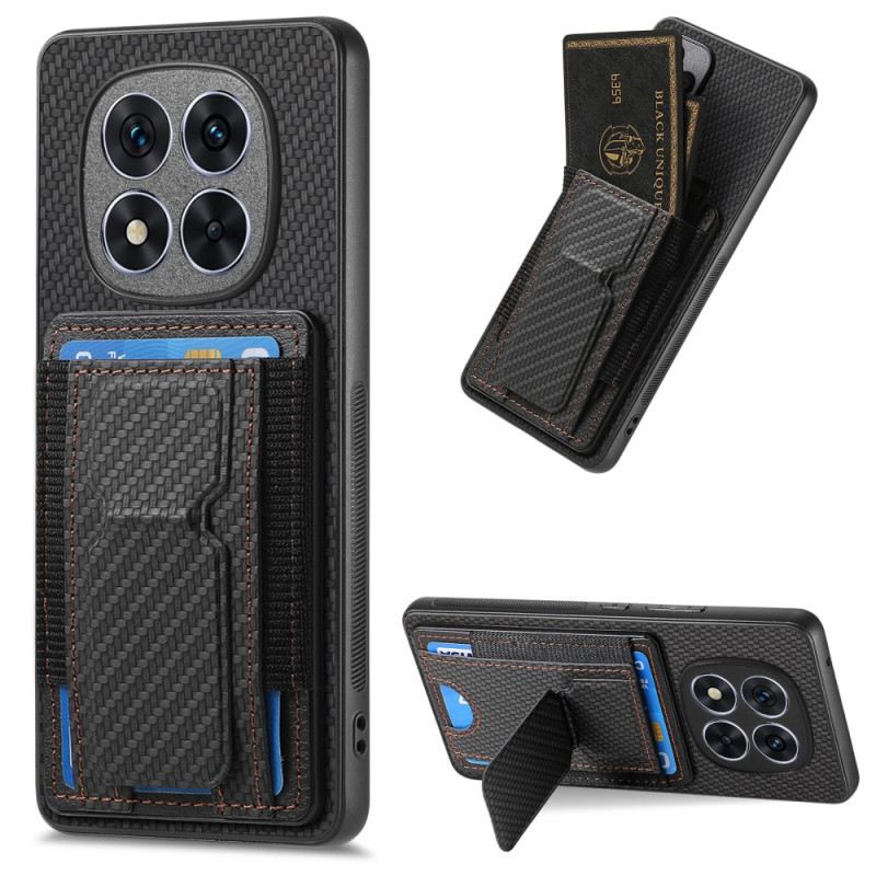 Hülle Für Poco X7 5g Ständer Und Kartenhalter Aus Carbonfaser