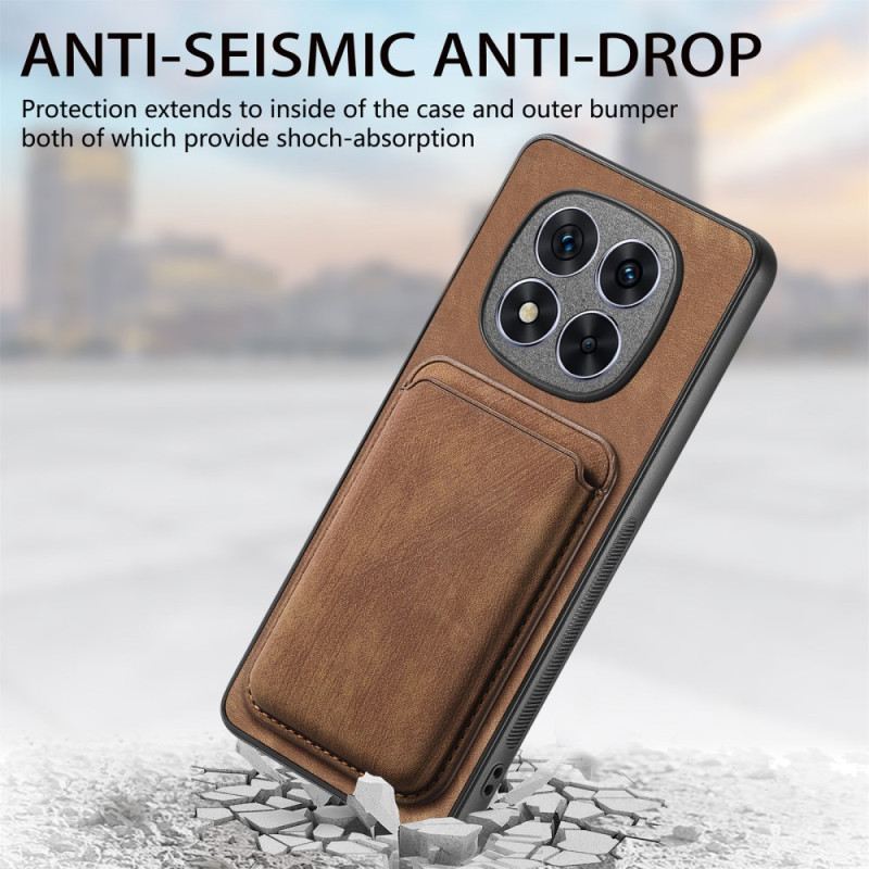 Hülle Poco X7 5g Handyhülle Abnehmbarer Kartenhalter In Lederoptik