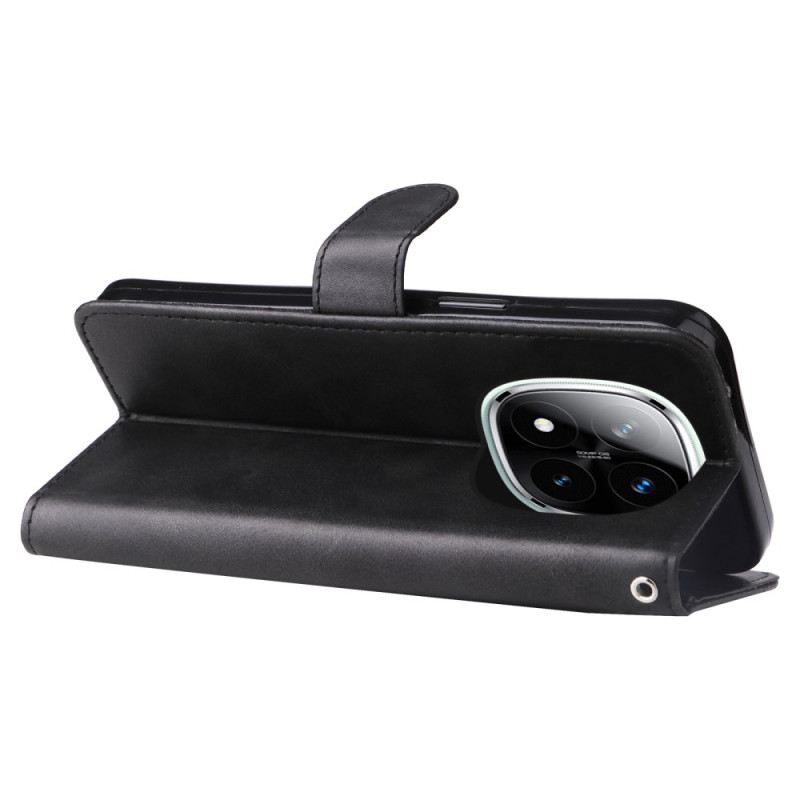 Lederhüllen Für Poco X7 5g Reißverschlusstasche