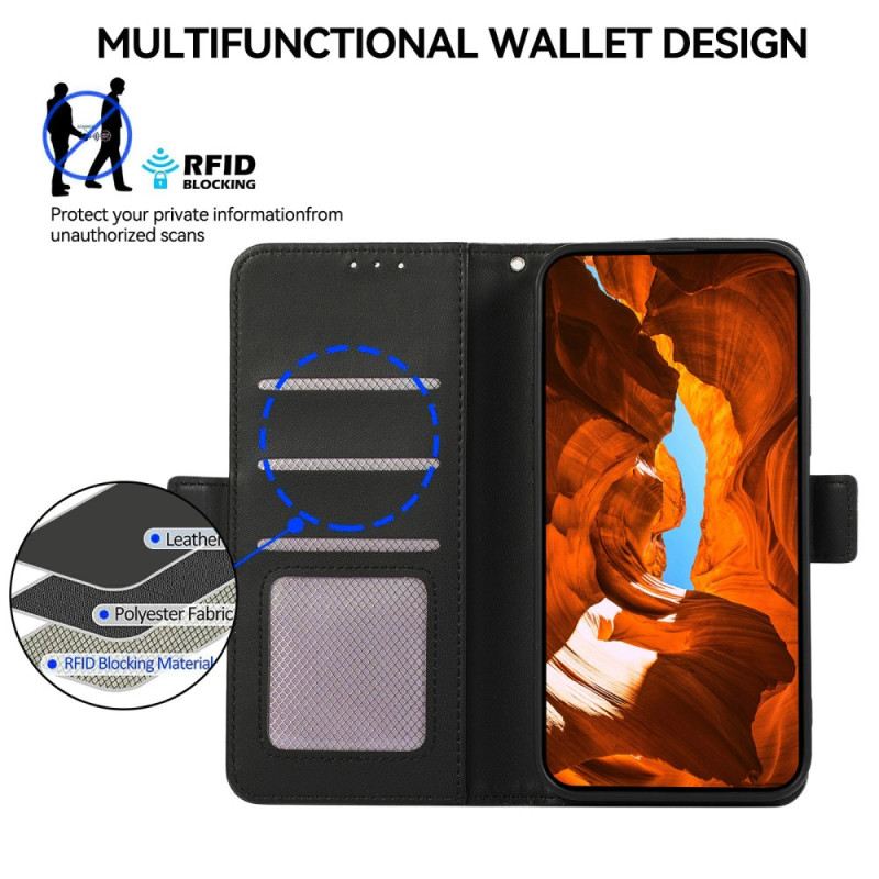 Lederhüllen Poco X7 5g Handyhülle Abeek Rfid-geldbörse