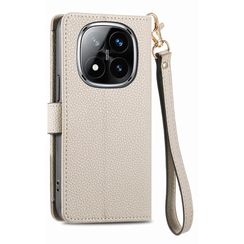 Lederhüllen Poco X7 5g Handyhülle Rfid-blockierendes Herzmuster