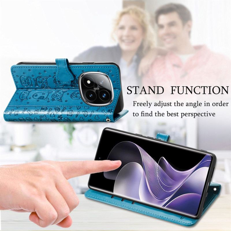 Lederhüllen Poco X7 5g Handyhülle Tiermotive