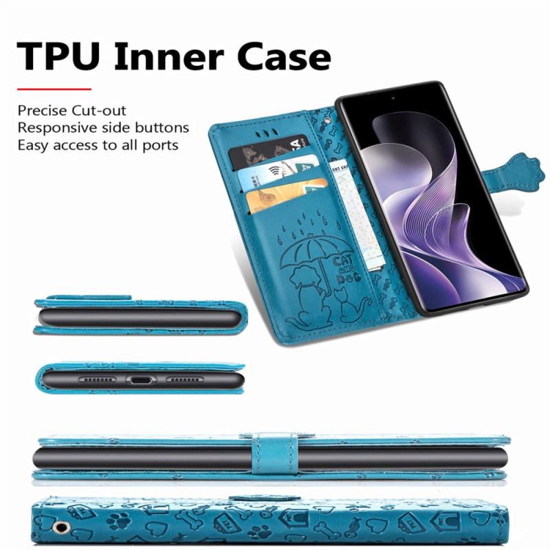 Lederhüllen Poco X7 5g Handyhülle Tiermotive