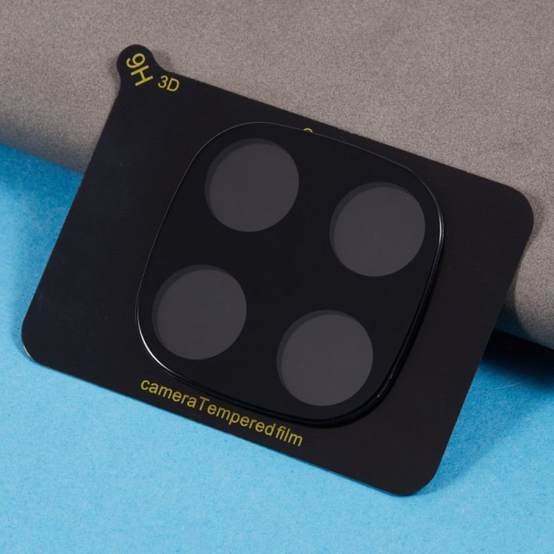 Schutzglas Für Xiaomi Redmi Note 14 Pro 5g / Poco X7 Kamera (schwarze Version)