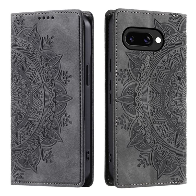 Flip Case Google Pixel 10a Handyhülle Mandala Geldbörse In Wildlederoptik