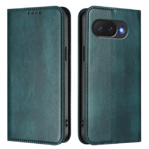 Flip Case Google Pixel 10a Rfid-schutz Und Retro-textur