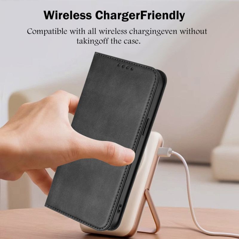 Flip Case Google Pixel 10a Rfid-schutz Und Retro-textur